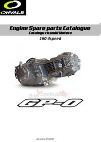OHVALE 160 4-Gang Motorteile PDF Dokument zum download